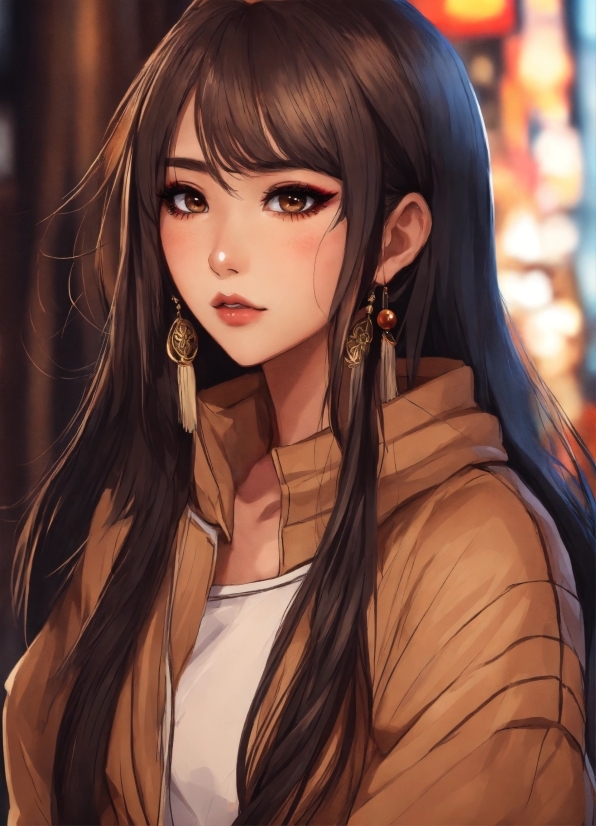 Sparrow Vector, Lip, Outerwear, Hairstyle, Eyelash, Mouth