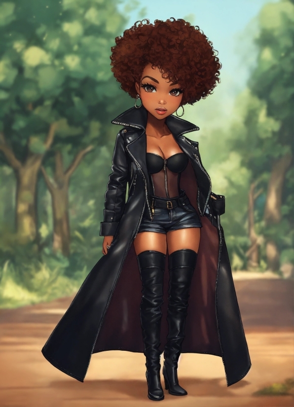 Studio Ghibli Background, Outerwear, Hairstyle, Leg, Sleeve, Toy
