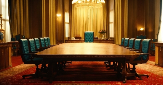 Table, Furniture, Textile, Curtain, Interior Design, Chair
