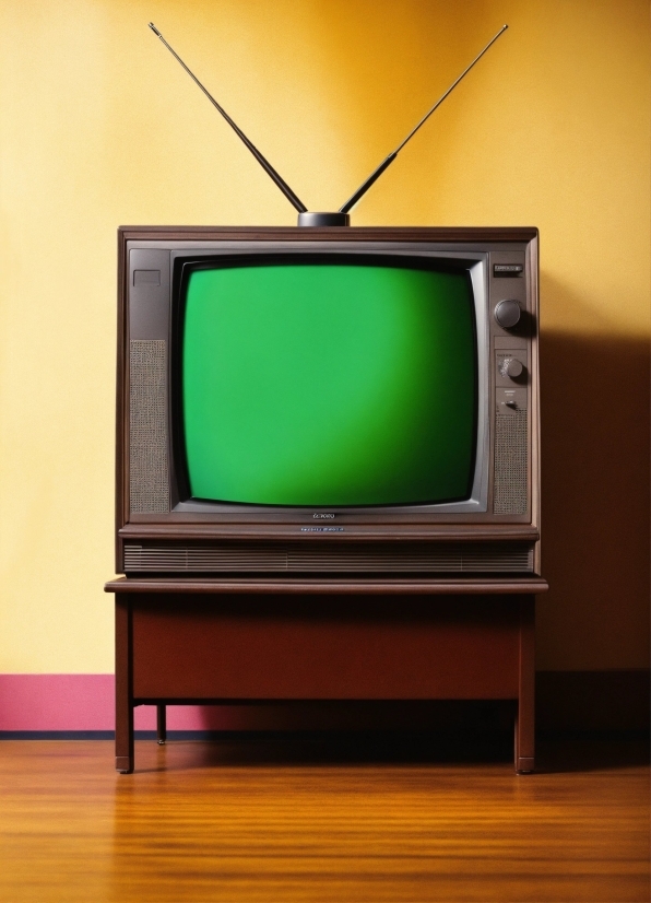 Television, Rectangle, Gas, Wood, Television Set, Tints And Shades