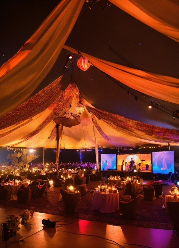 Tent, Lighting, Chair, Entertainment, Leisure, Tints And Shades
