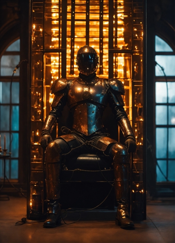Text To Ai Video, Breastplate, C-3po, Statue, Sculpture, Armour