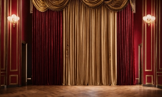 Theater Curtain, Property, Wood, Building, Textile, Interior Design