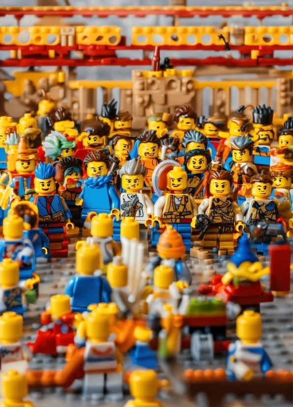 Toy, Yellow, Fun, Recreation, Crowd, Event