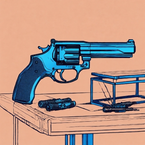 Trigger, Revolver, Line, Air Gun, Gun Barrel, Art