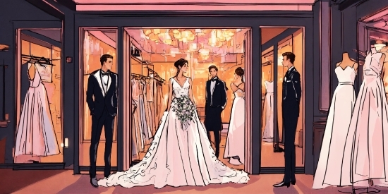 Trousers, Wedding Dress, Bridal Clothing, Dress, Bridal Party Dress, Suit