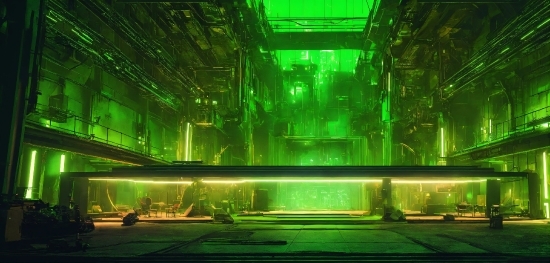 Upscale Image For Free, Green, Lighting, Building, Entertainment, Gas