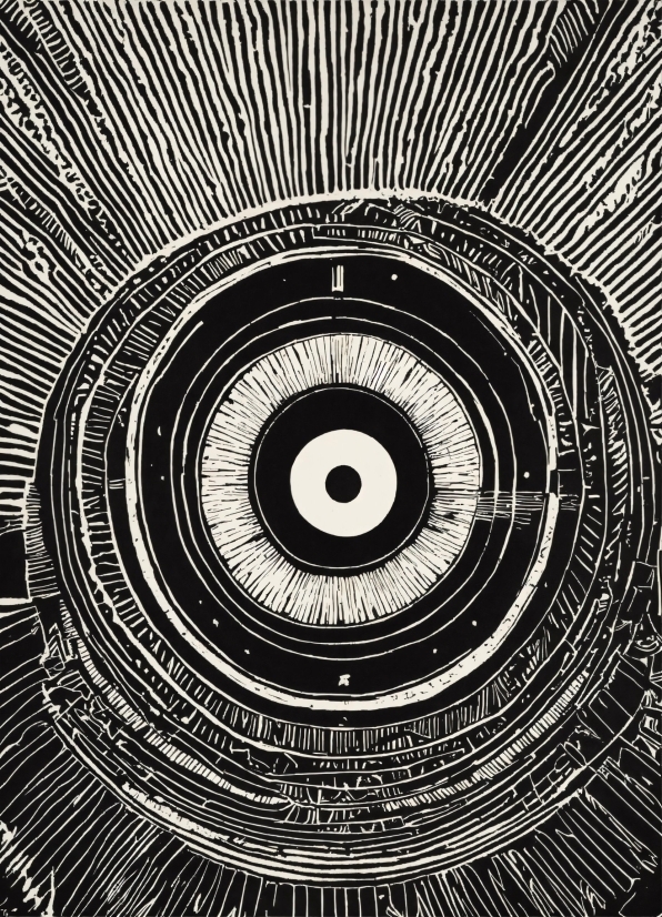 Visual Inspection Ai, Black, Art, Symmetry, Circle, Pattern