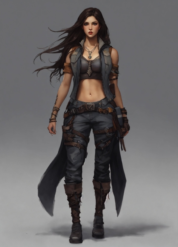 Wallpaper 4k Pc Anime, Clothing, Face, Outerwear, Leg, Sleeve