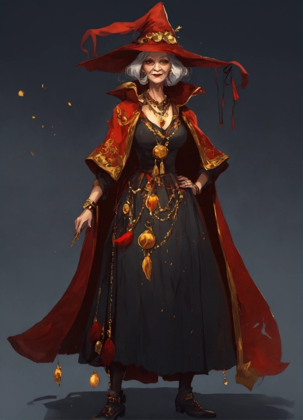 Wallpaper Aesthetic Naruto, Clothing, Hat, Dress, Headgear, Art