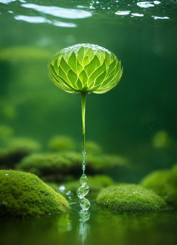 Water, Water Resources, Liquid, Plant, Green, Nature