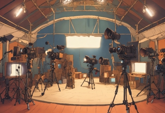 Wide Screen Wallpaper, Tripod, Building, Film Studio, Television Studio, Entertainment