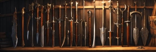 Wood, Shotgun, Tool, Sword, Metal, Antique Tool