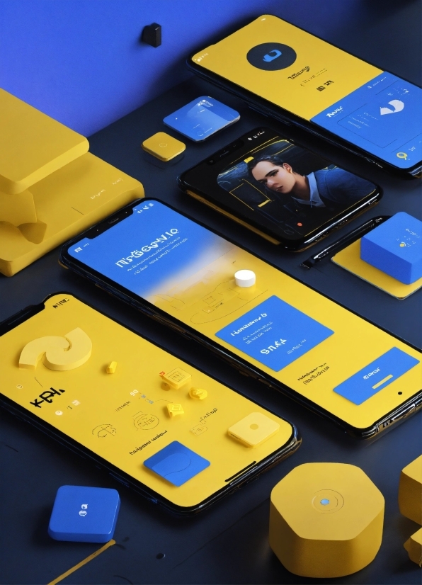 Yellow, Material Property, Gadget, Font, Technology, Electric Blue