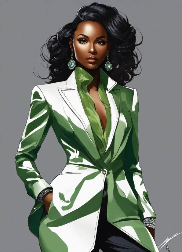 Zepeto Background, Hair, Sleeve, Black Hair, Fashion Design, Pantsuit