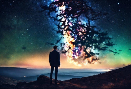 Ai And Data Analytics, Cloud, Sky, Atmosphere, World, People In Nature