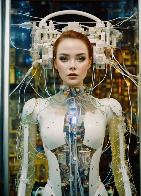 Ai Cloud For Manufacturing, Chin, Shoulder, Eye, Eyelash, Fashion