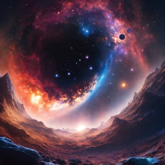 Ai Create Art Online, Atmosphere, World, Light, Atmospheric Phenomenon, Astronomical Object