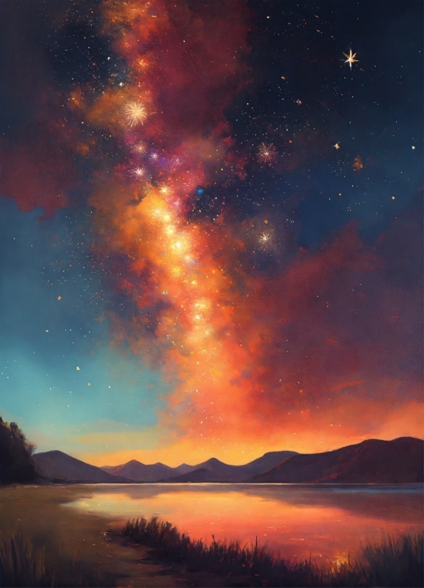 Ai Image Generator Uncensored, Sky, Atmosphere, Cloud, Natural Landscape, Afterglow