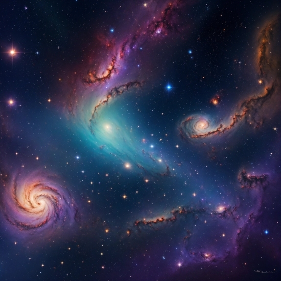 Ai Makes Art Based On Words, Atmosphere, Nature, Nebula, World, Galaxy