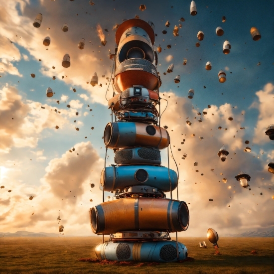 Ai That Does Art, Sky, Cloud, Light, Nature, Art