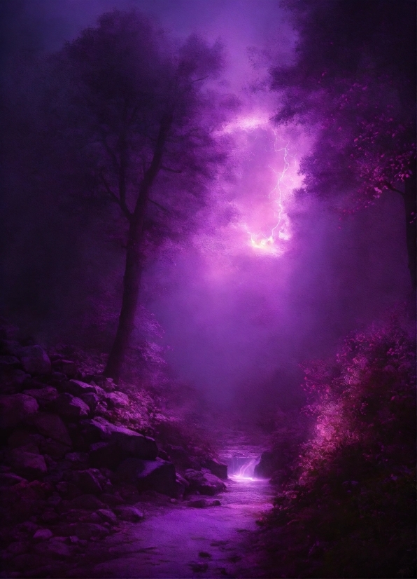 Atmosphere, Cloud, Sky, Water, Automotive Lighting, Purple