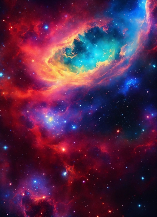 Atmosphere, Nebula, Organism, Galaxy, Astronomical Object, Art