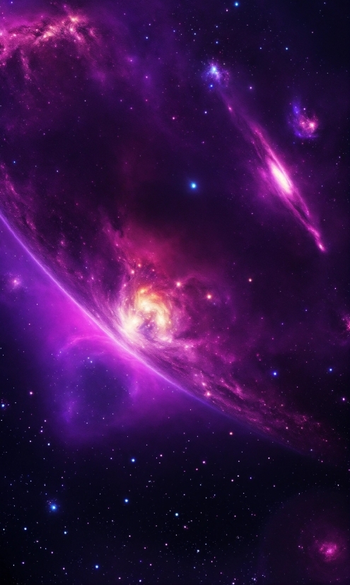 Atmosphere, Nebula, Purple, Galaxy, Atmospheric Phenomenon, Violet