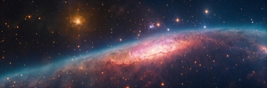 Atmosphere, Nebula, Sky, Galaxy, Font, Astronomical Object
