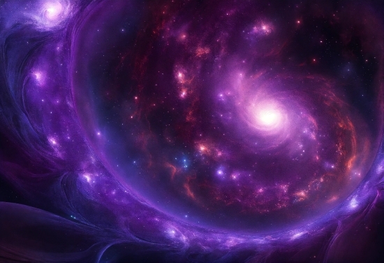 Atmosphere, Purple, Galaxy, Astronomical Object, Nebula, Violet