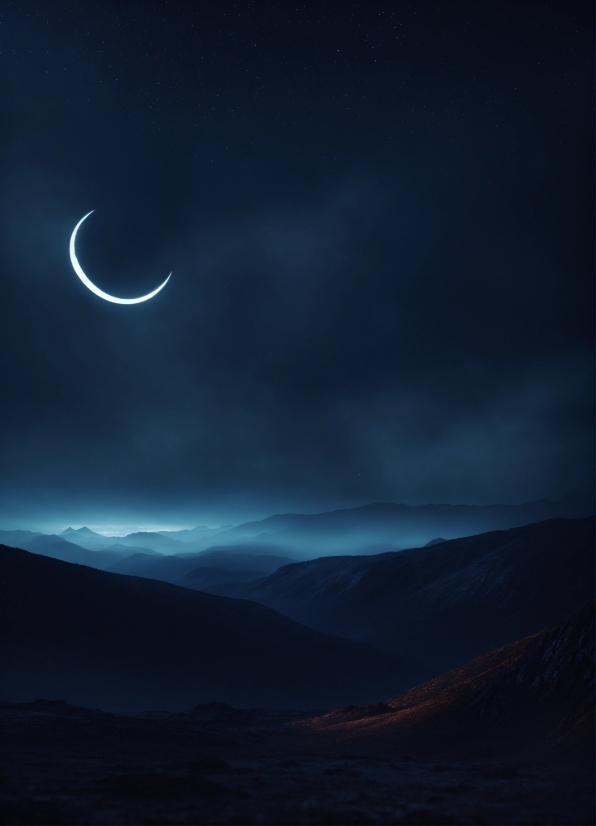Atmosphere, Sky, Moon, Cloud, Crescent, Astronomical Object