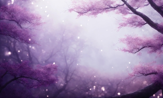 Atmosphere, Sky, Nature, Purple, Leaf, Natural Environment