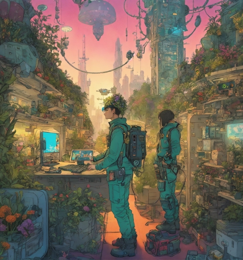 Aviary Image Editor, Light, Plant, World, Biome, Painting