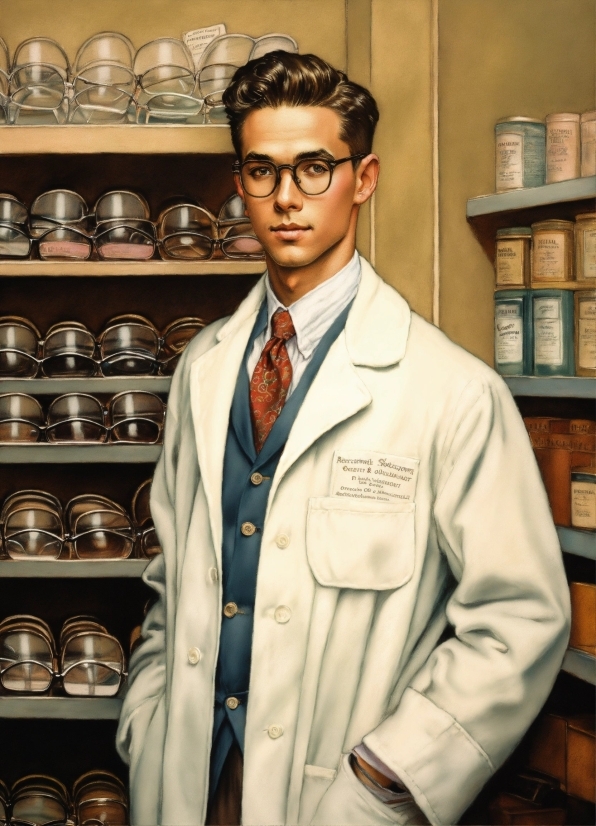 Beautiful Background Video, Shelf, Dress Shirt, Tie, Fashion, Vision Care