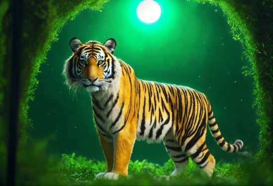 Bengal Tiger, Siberian Tiger, Plant, Tiger, Vertebrate, Carnivore