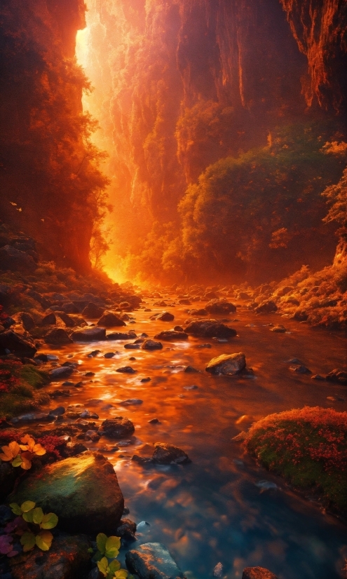 Best Free Ai Image Generators, Water, Atmosphere, Amber, Afterglow, World