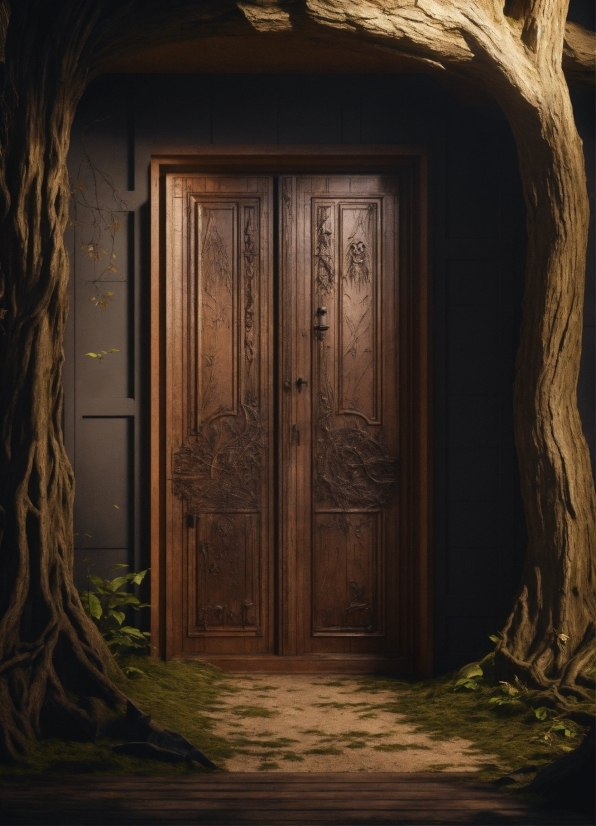 Brown, Door, Wood, Architecture, Wall, Home Door
