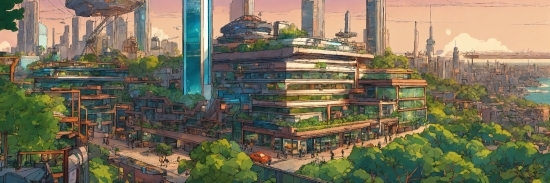 Building, Daytime, Skyscraper, Plant, Tower Block, Urban Design