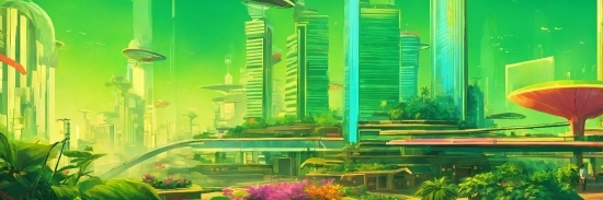 Building, Green, Plant, Skyscraper, Condominium, Urban Design