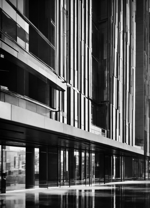 Building, Light, Black, Black-and-white, Architecture, Style
