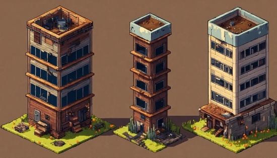 Building, Plant, Tower Block, Window, Rectangle, Urban Design