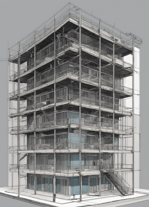 Building, Rectangle, Tower Block, Urban Design, Condominium, Composite Material