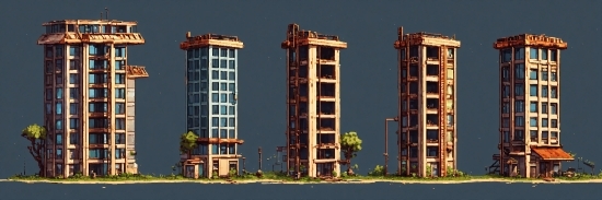 Building, Sky, Plant, Tower Block, Tree, Tower
