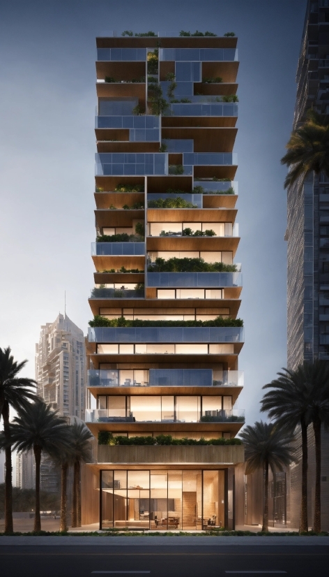 Building, Sky, Property, Plant, Tree, Urban Design