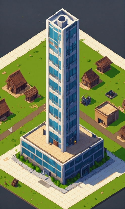 Building, Tower Block, Skyscraper, Urban Design, Land Lot, Condominium