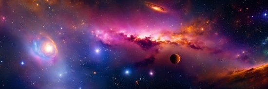 Cloud, Atmosphere, Sky, World, Purple, Nebula