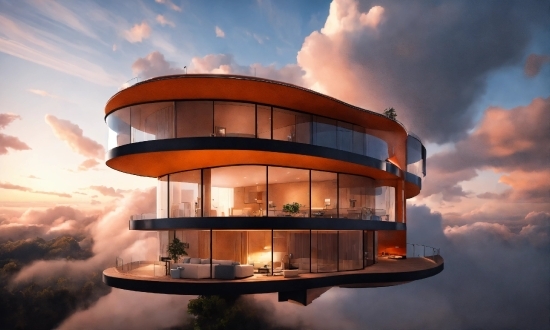 Cloud, Sky, Building, Real Estate, Facade, Window