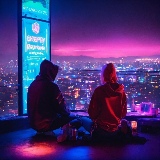 Cool Photo Editing Apps, Sky, Purple, Light, Blue, Entertainment
