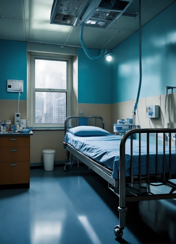 Copyright Free Videos, Furniture, Blue, Medical Equipment, Azure, Building