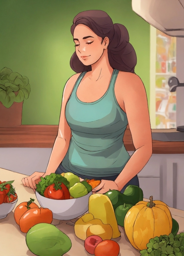 Create Video By Ai, Food, Plant, Green, Natural Foods, Orange